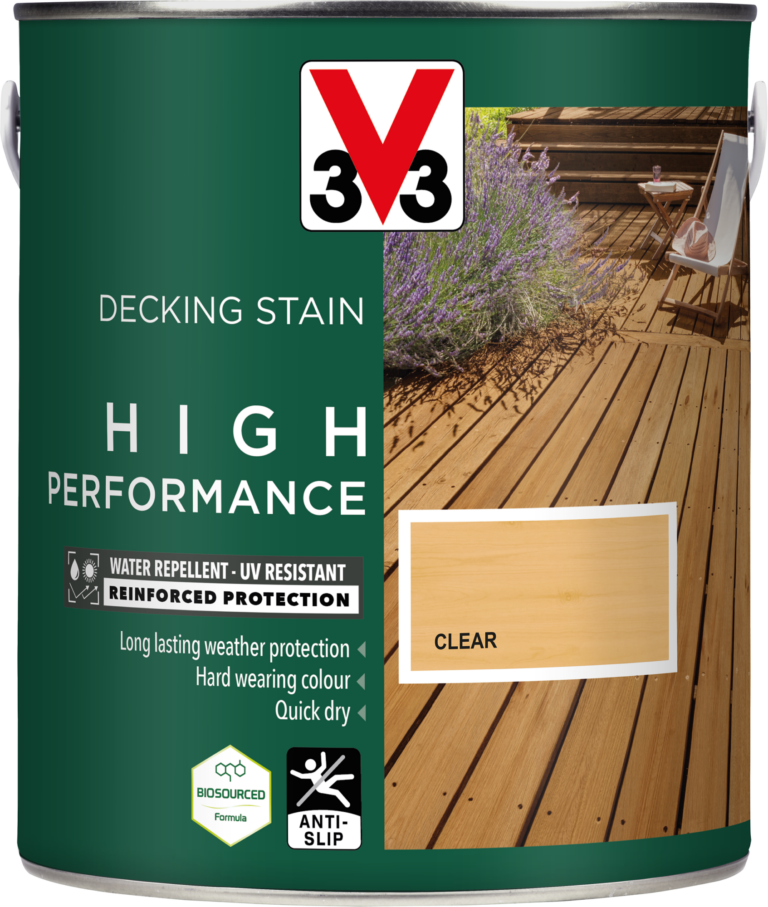 High Performance Decking Stain V33 paint and renovation wood products